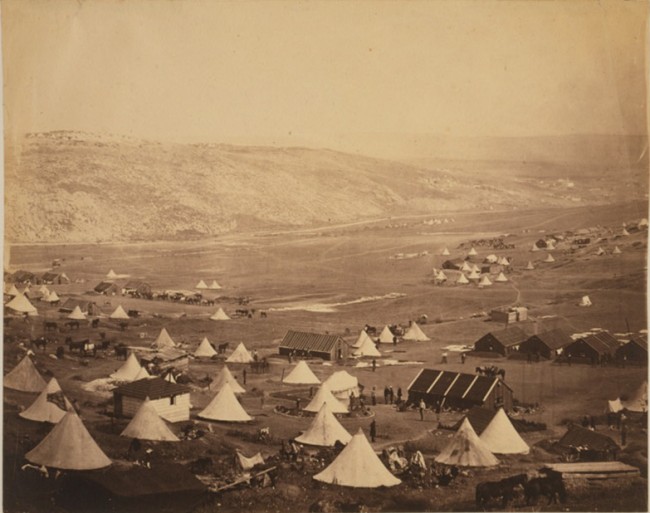 Calvary camp, looking towards Kadikoi